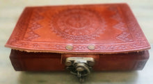 Load image into Gallery viewer, Leather Diary With Lock

