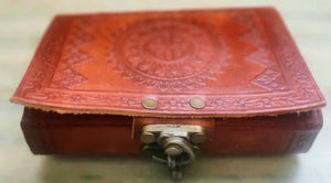 Leather Diary With Lock