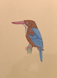Hand Painted Bird Painting