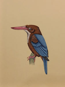 Hand Painted Bird Artwork