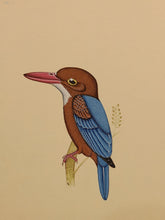 Load image into Gallery viewer, Kingfisher bird art
