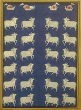 Load image into Gallery viewer, Krishna Pichwai Cow Indian Miniature Painting Famous Rajasthan Tradition - ArtUdaipur
