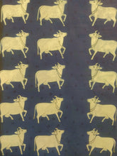 Load image into Gallery viewer, Krishna Pichwai Cow Indian Miniature Painting Famous Rajasthan Tradition - ArtUdaipur
