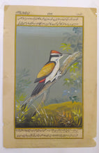 Load image into Gallery viewer, Hand Painted Sparrow Fine Bird Miniature Painting India Art on Paper - ArtUdaipur
