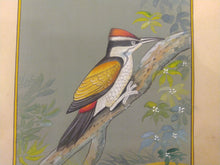 Load image into Gallery viewer, Hand Painted Sparrow Fine Bird Miniature Painting India Art on Paper - ArtUdaipur
