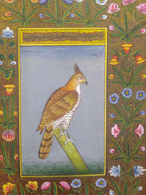 Load image into Gallery viewer, Courage Eagle Bird on Paper Indian Miniature Painting - ArtUdaipur
