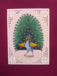 Exotic Amazing Happy Peacock Bird Painting Art - ArtUdaipur