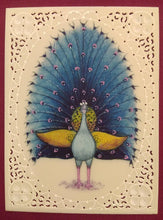 Load image into Gallery viewer, Beautiful Peacock Bird Indian Miniature Painting Art - ArtUdaipur
