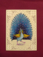 Load image into Gallery viewer, Beautiful Peacock Bird Birds Blue Scheme Famous Artist Art - ArtUdaipur
