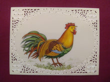 Load image into Gallery viewer, ColorFul Chicken Hen Miniature Painting India Art - ArtUdaipur
