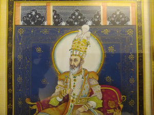 Mughal Emperor King Painting
