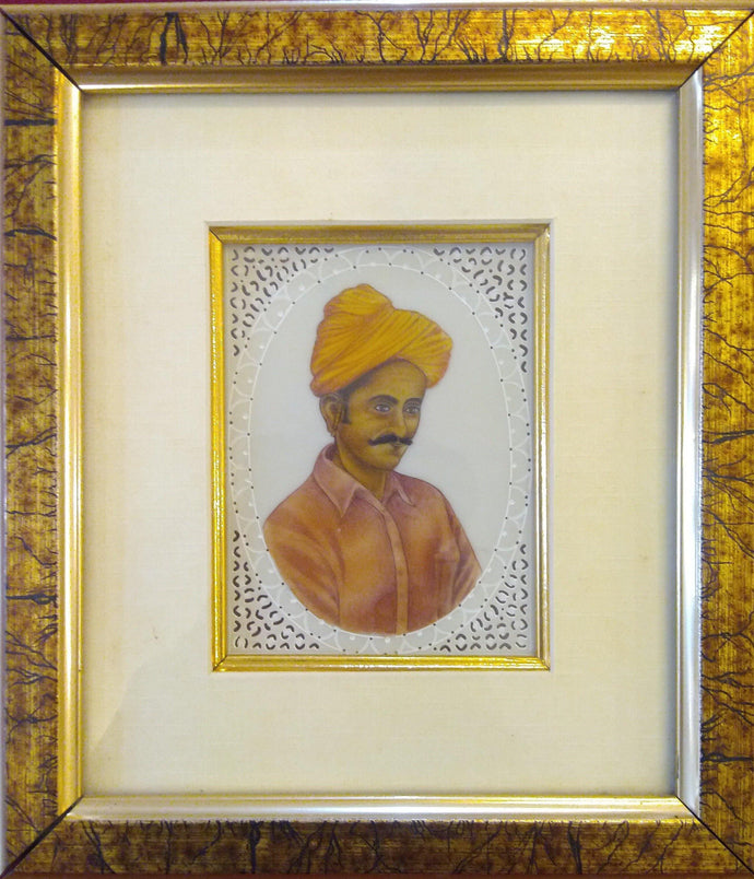 Old Men Rajasthani Miniature Painting