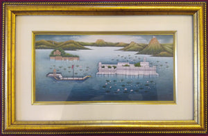 Udaipur City Framed Painting JagMandir Home Decor