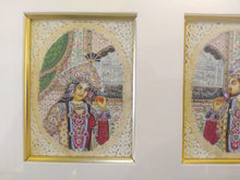 Load image into Gallery viewer, Hand Painted Mughal Mogul Bahadur Shah Zahan Mumtaz Miniature Painting Art - ArtUdaipur
