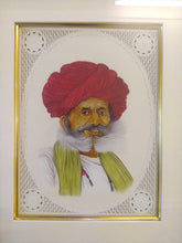 Load image into Gallery viewer, Hand Painted Old Village Men Portrait Detailed Miniature Painting Art Work Brush - ArtUdaipur
