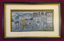 Load image into Gallery viewer, Hand Painted Miniature Painting India Procession Artwork Maharajah King Framed - ArtUdaipur
