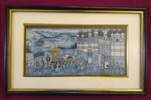 Load image into Gallery viewer, Hand Painted Miniature Painting India Procession Artwork Maharajah King Framed - ArtUdaipur
