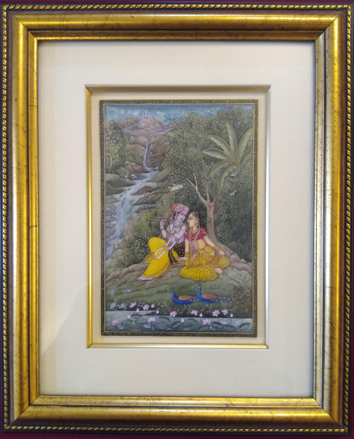 Krishna Radha Framed Painting Artwork Collection