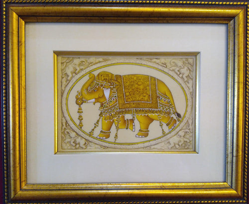 Elephant Framed Painting Artwork