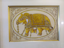 Load image into Gallery viewer, Hand Painted Elephant Decor Rare Detailed Miniature Painting India Artwork Animal - ArtUdaipur
