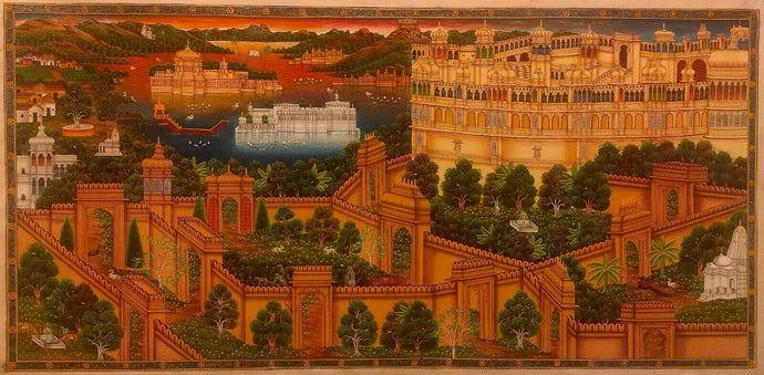 Indian Architecture Painting