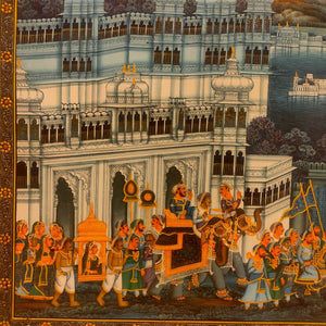 Indian Maharajah Painting