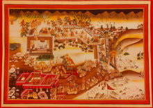 Load image into Gallery viewer, Gogunda Festival Celebration Finest Udaipur Indian Miniature Painting
