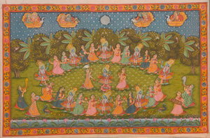 Krishna Raas Leela Art