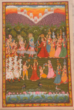 Load image into Gallery viewer, Krishna With Gopis Painting
