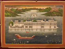 Load image into Gallery viewer, Lake Palace Rajasthani Painting
