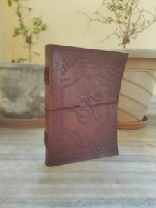 Large Leather Diary Journal