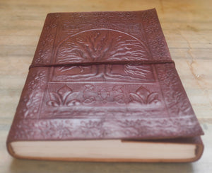 Large Leather Bound Notebook