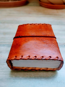 Small Size Leather Bound Diary