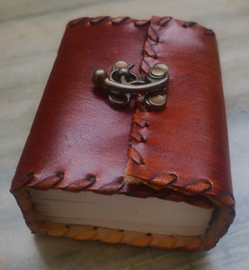 Leather Diary With Lock