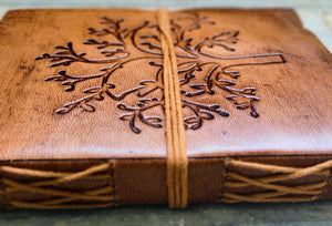 Tree of Life Personal Leather Diary