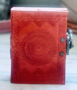 Leather Notebook With Lock