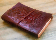Load image into Gallery viewer, Handmade Leather Planner
