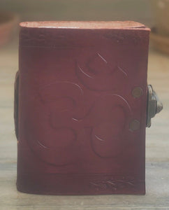 Locked Leather Notebook