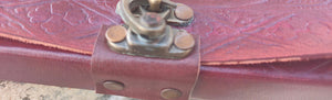 Locked Leather Journal