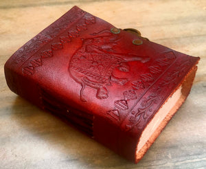 Locked Leather Journal Refillable