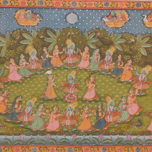 Lord Krishna Dance Painting