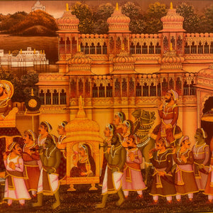 Miniature Painting of Udaipur