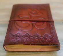 Load image into Gallery viewer, Om Embossed Diary Journal
