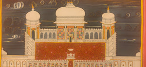 Badi Mahal of Udaipur Finest Museum Quality Large Royal Art Work