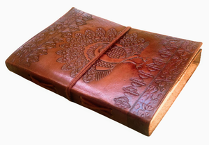 Peacock Embossed Notebook