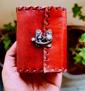 Plain Embossed Leather Journal