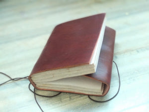 Plain Leather Notebook Journal