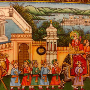 Procession Miniature Painting