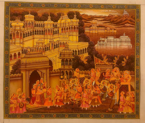 Procession painting
