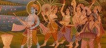 Load image into Gallery viewer, Raas Leela Pichwai Painting
